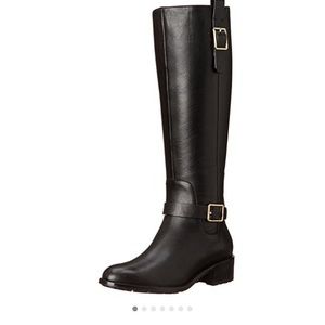 Black Cole Haan Tall Boots Size 6